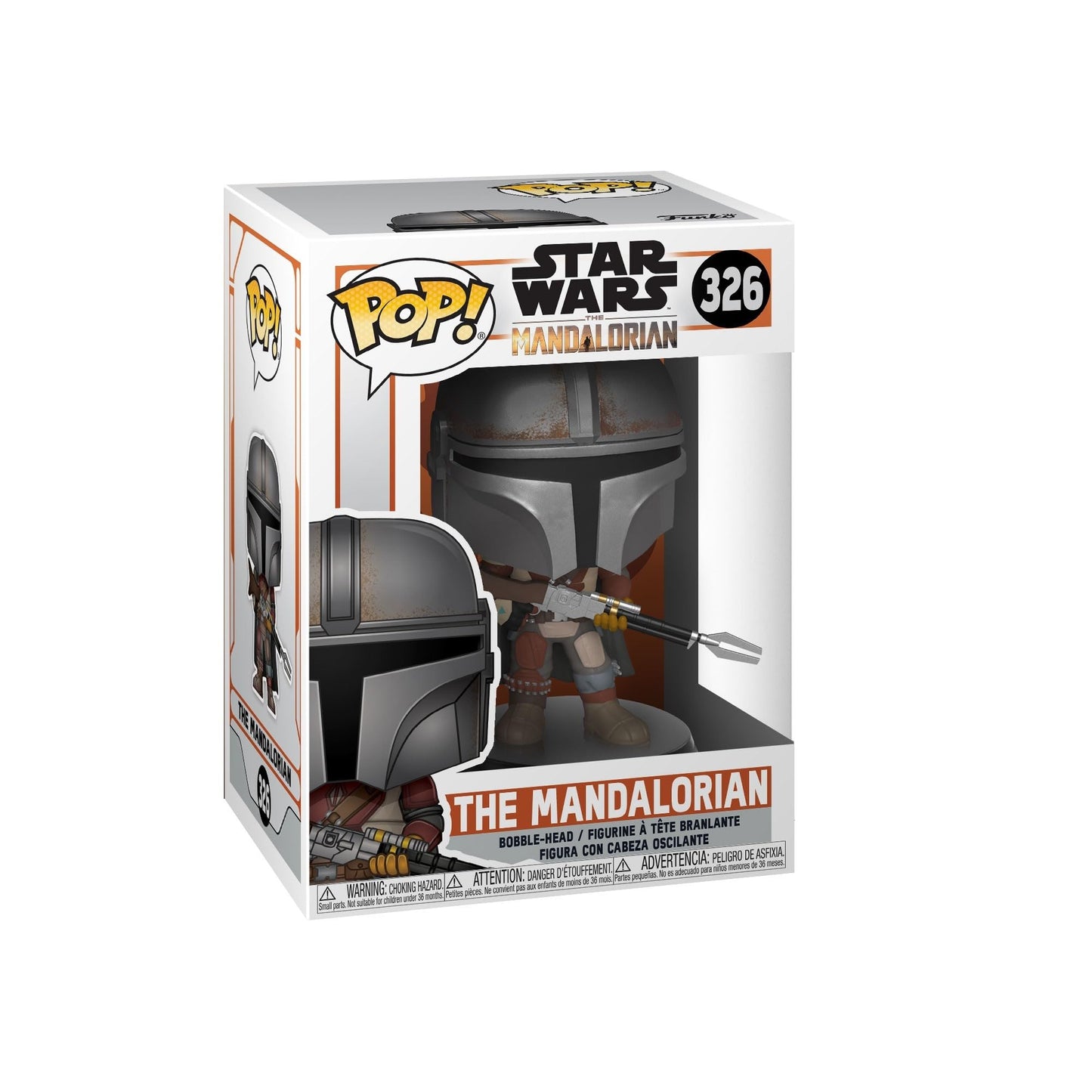 Funko Pop! Star Wars: El Mandaloriano - El Mandaloriano Bobble-Head