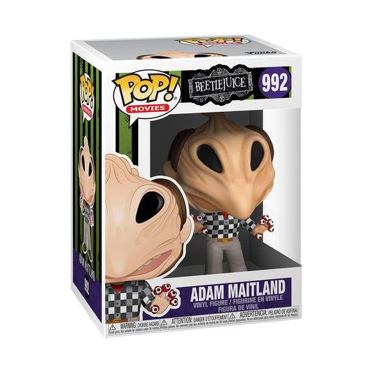 Funko POP Movies: Beetlejuice- Adam Transformed, Multicolor, 3.75 Pulgadas