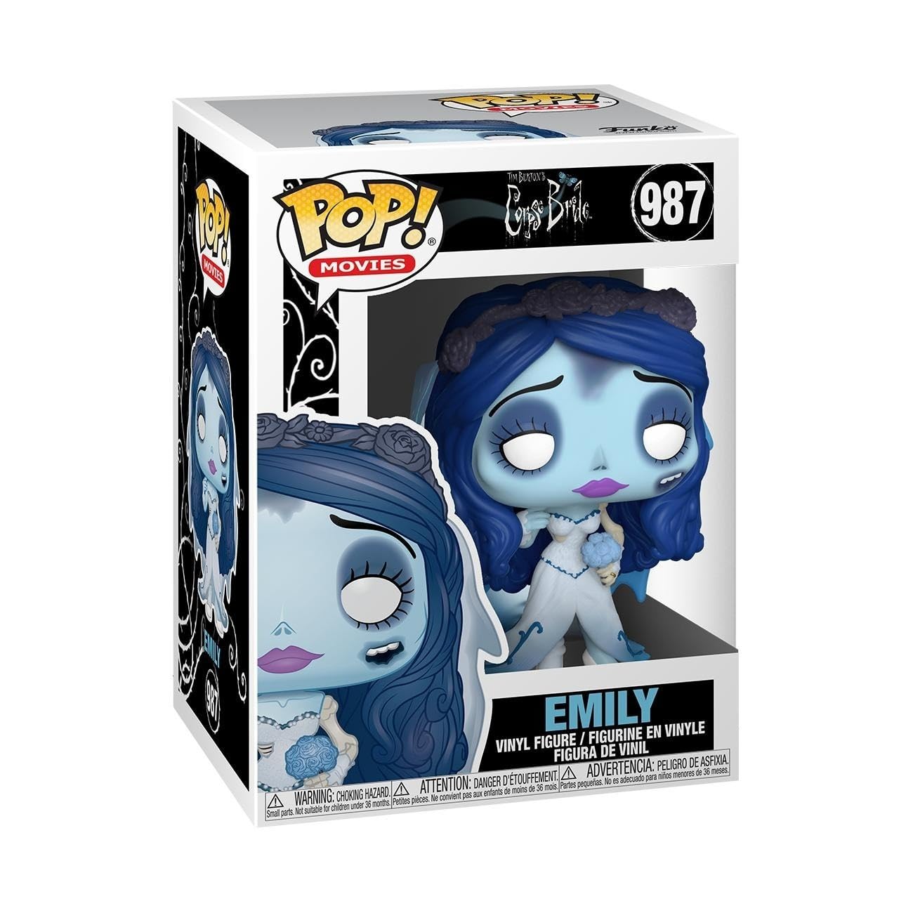 Funko Pop! Películas: Corpse Bride - Emily, Multicolor