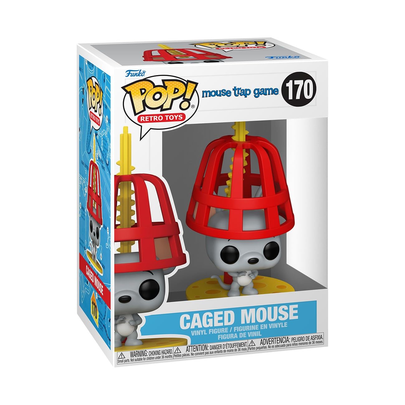 Funko Pop! Videojuegos: Mouse Trap - Caged Mouse