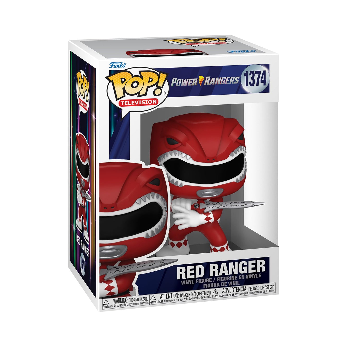Funko Pop! TV: Mighty Morphin Power Rangers 30th Anniversary - Red Ranger - Power Rangers TV