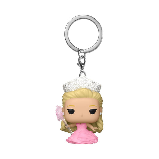 Funko POP Keychain: Glinda - Wicked Novelty Keyring - Coleccionable Mini Figura - Stocking Filler