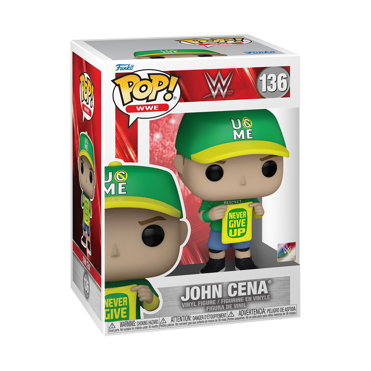 Funko Pop! WWE: John Cena - Never Give Up