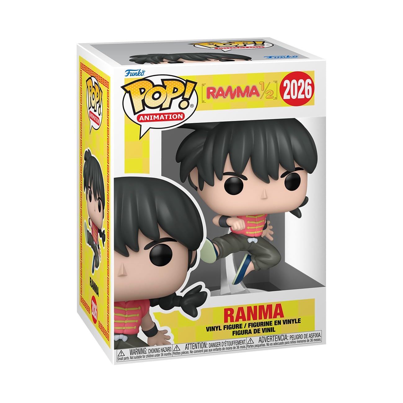 Funko Pop! Animación: Ranma 1/2 - Ranma - 1 in 2 Chance of Rare Chase