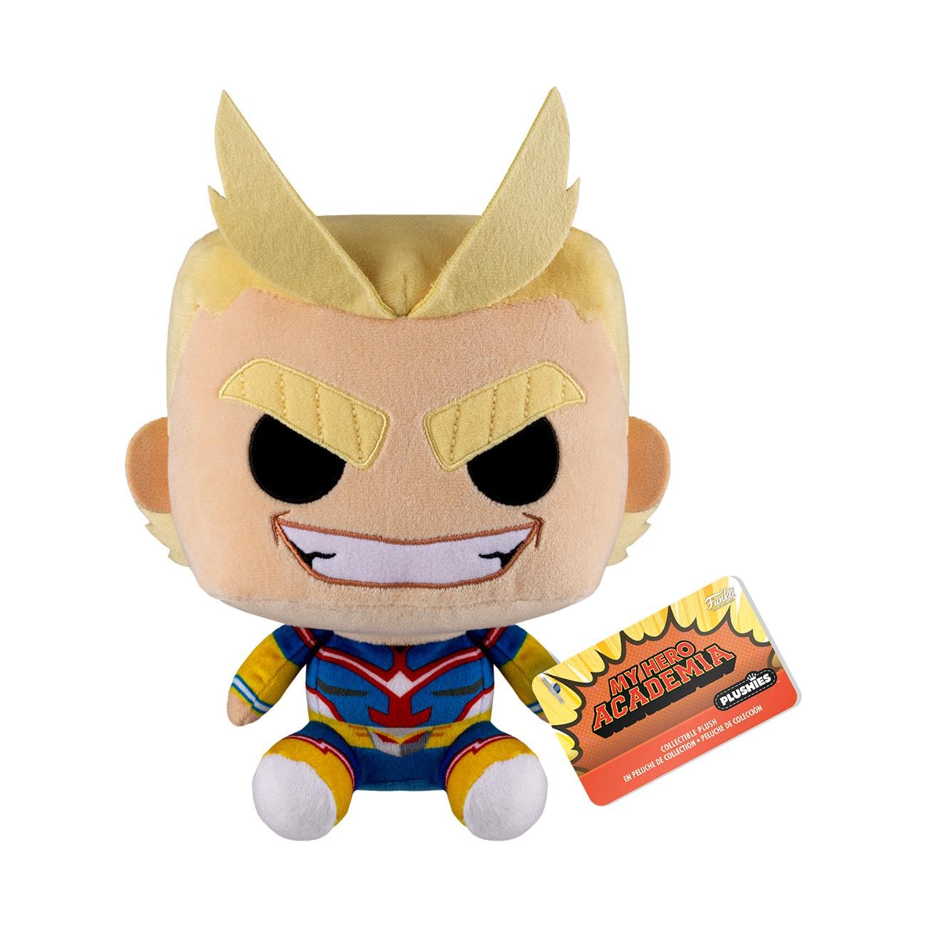 Funko Pop! Plush: MHA - All Might - Mi Academia de Héroes - Coleccionable Soft Plush - Birthday Gift Idea