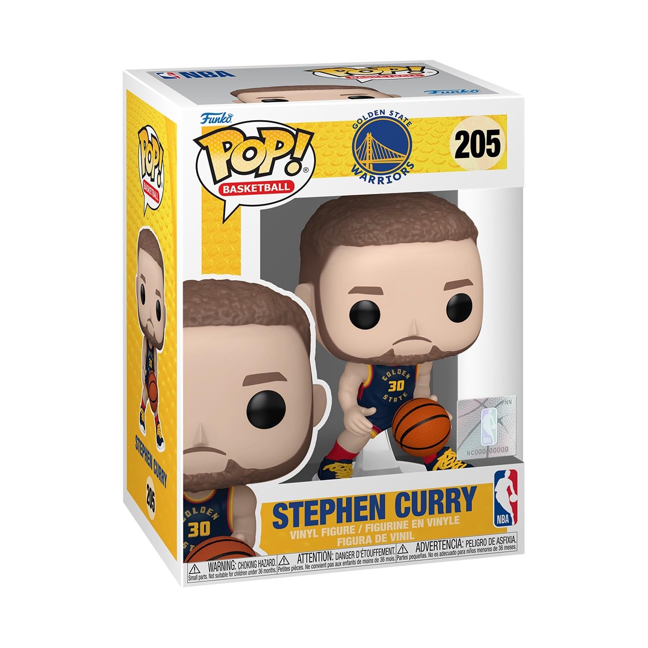 Funko Pop! NBA: Golden State Warriors - Stephen Curry - (24-25 City Edition)