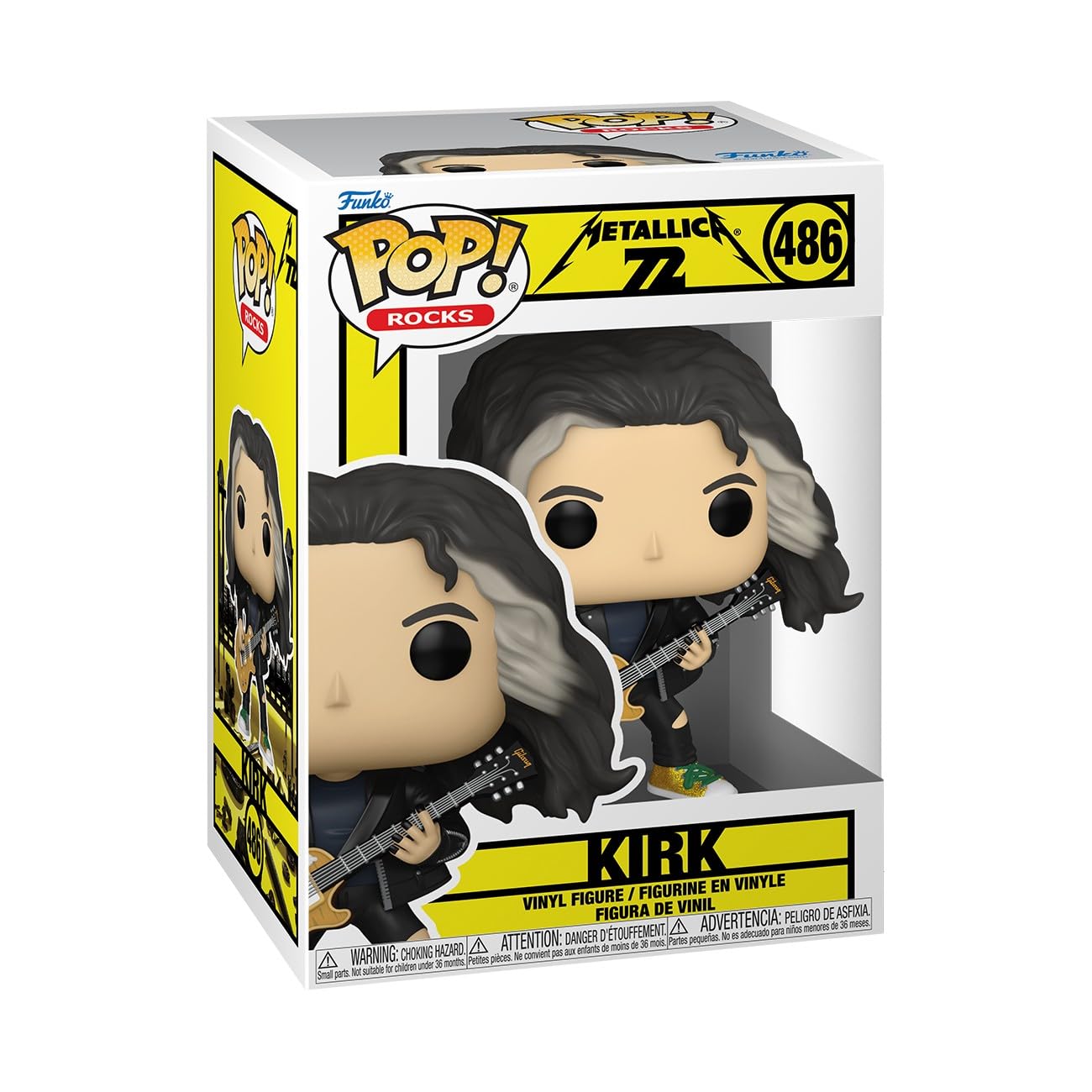Funko Pop! Música: Metálicoa - Kirk Hammett