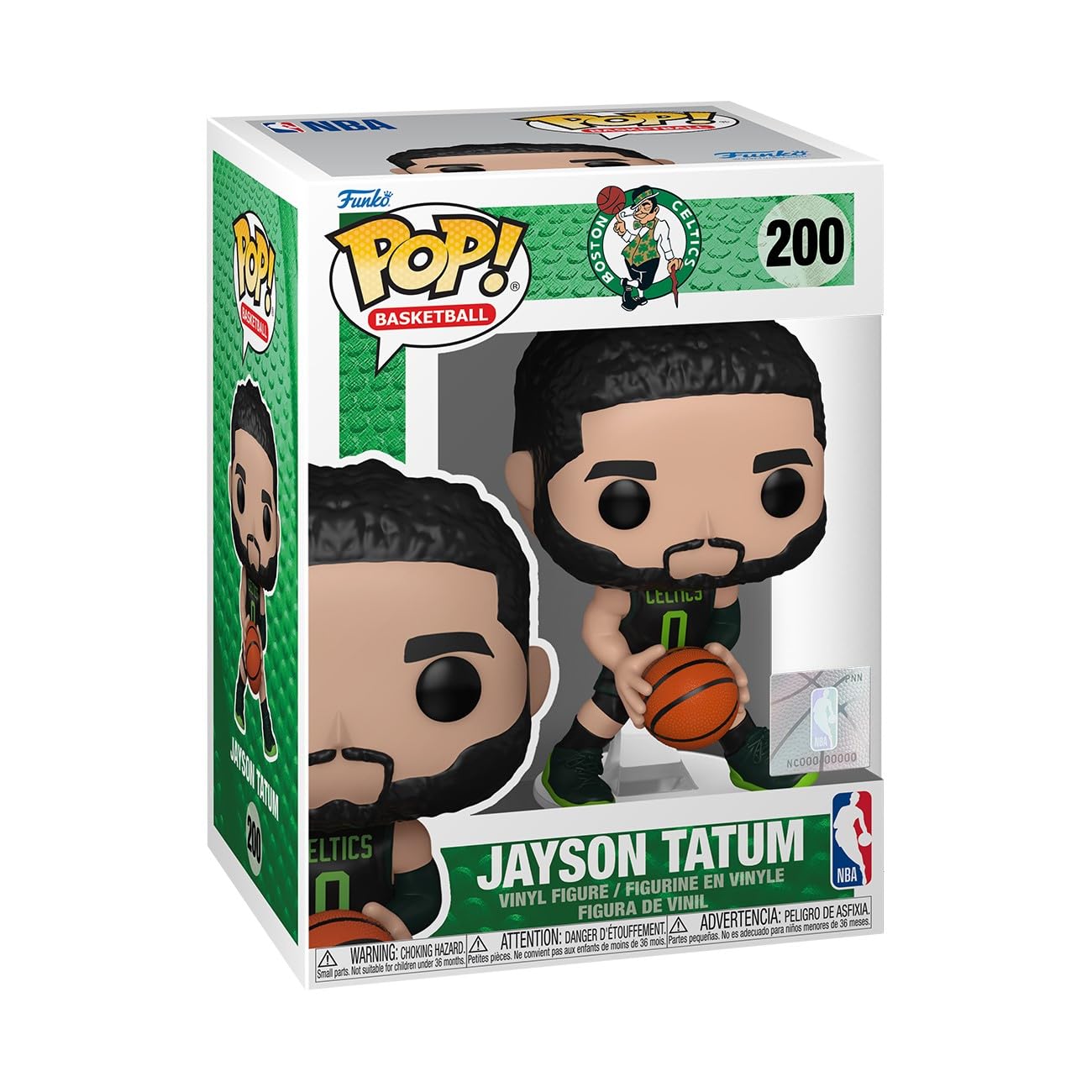 Funko Pop! NBA: Boston Celtics - Jayson Tatum - (24-25 City Edition)