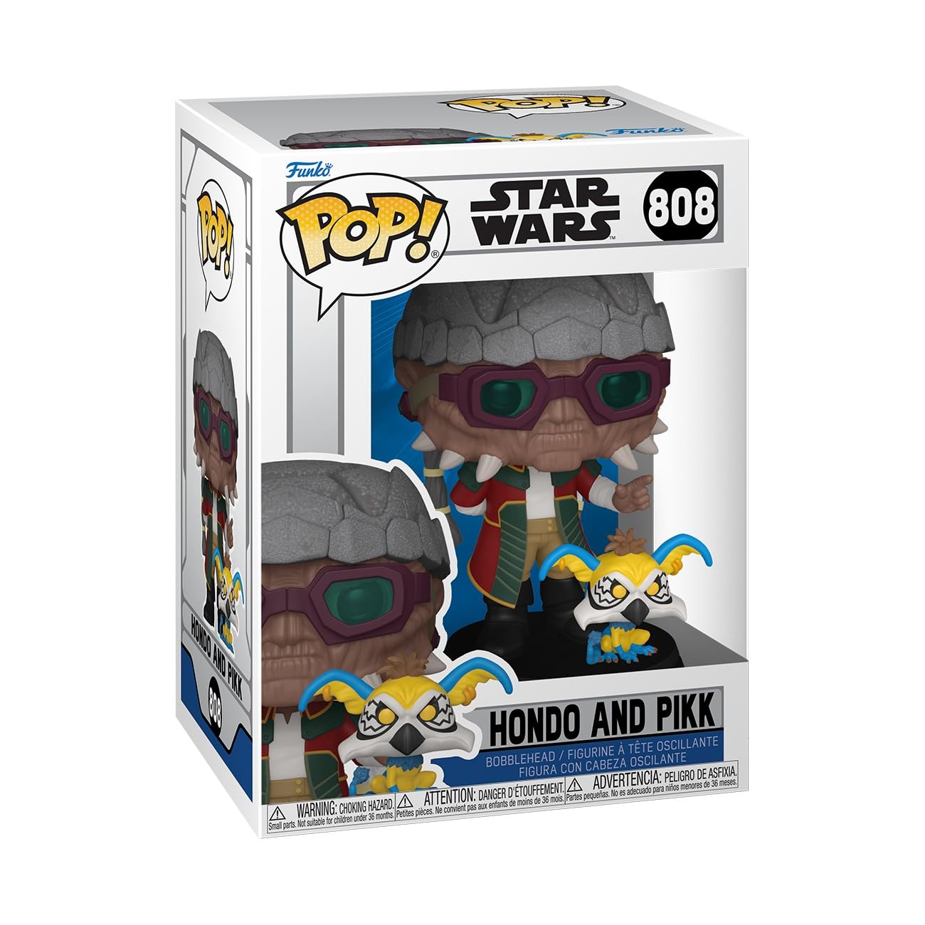 Funko Pop! & Buddy: Star Wars Clone Wars - Hondo Ohnaka & Pikk