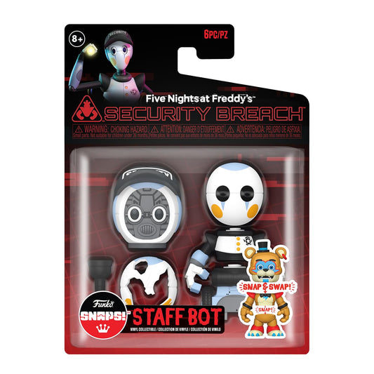 Funko Five Nights at Freddy's (FNAF) Snap: Rock n' Roll, Staff Bot