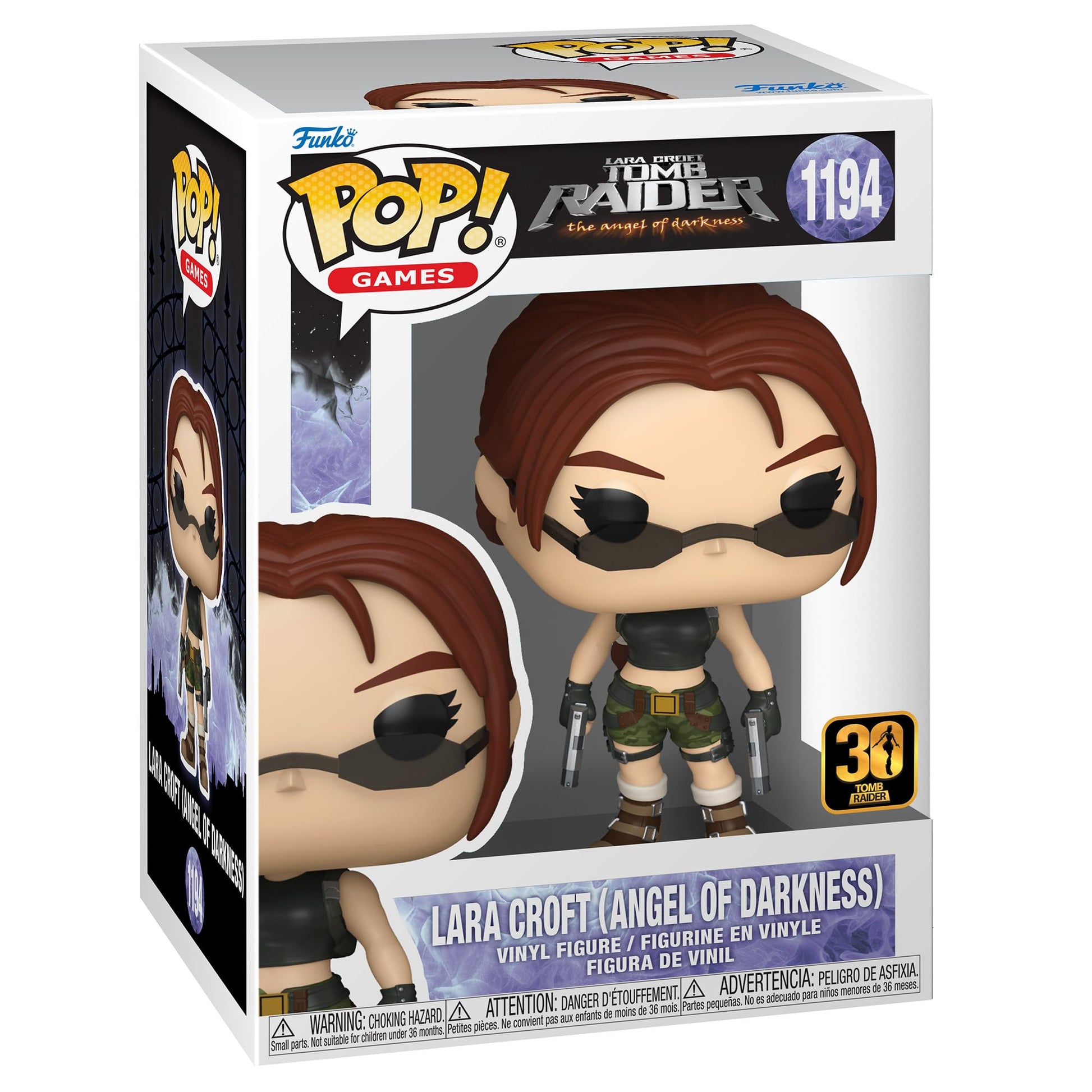 Funko Pop! Videojuegos: Tomb Raider - Lara Croft - The Angel of Darkness
