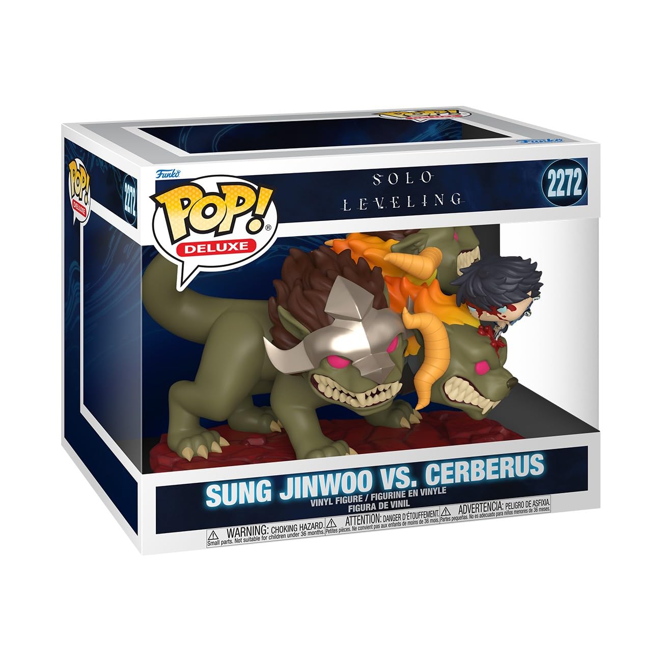 Funko Pop! Deluxe: Solo Leveling - Sung Jinwoo Vs Cerberus