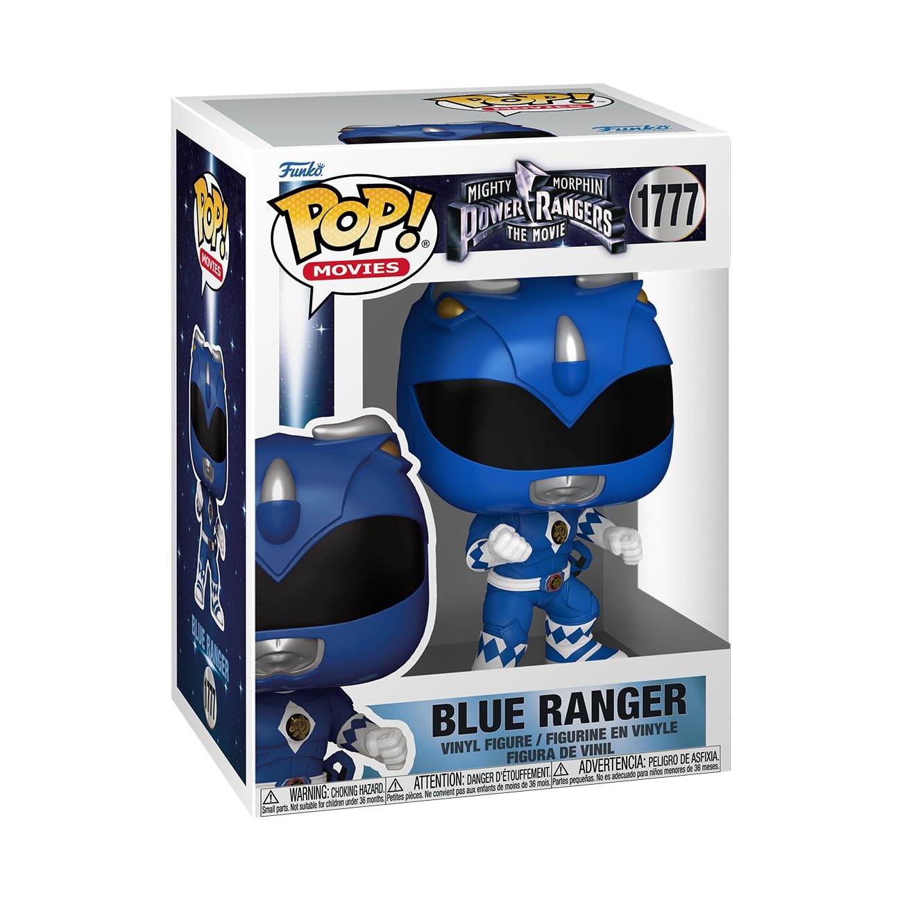 Funko Pop! Películas: Mighty Morphin Power Rangers - Blue Ranger
