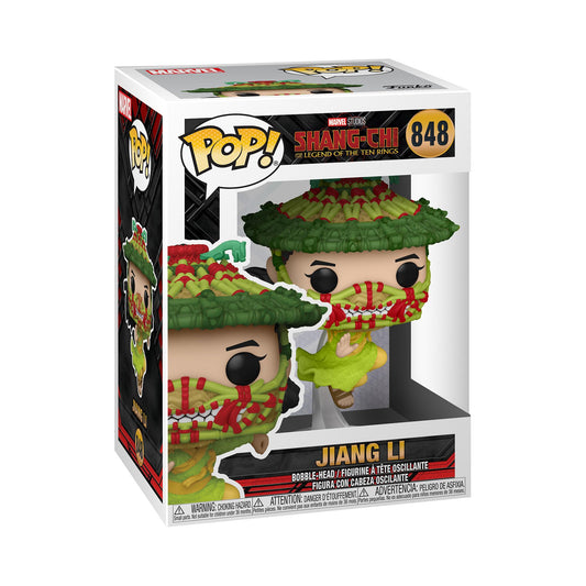 Funko POP Pop! Marvel: Shang Chi and The Legend of The Ten Rings - Jiang Li, Multicolor, 3.75 Pulgadas