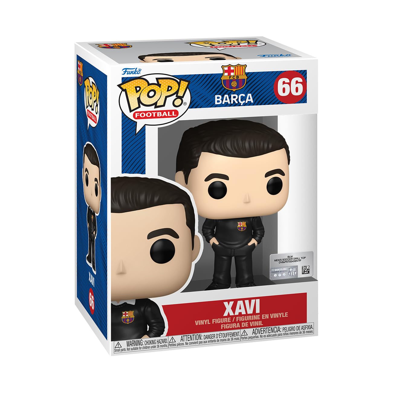 Funko Pop! Fútbol Americano: Barcelona - Xavi - 1/6 Odds for Rare Chase Variant - Barcelona FC