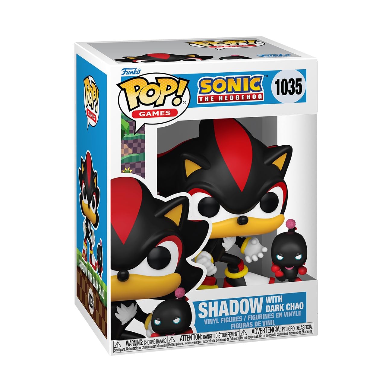 Funko Pop! & Buddy: Sonic the Hedgehog - Shadow with DChao