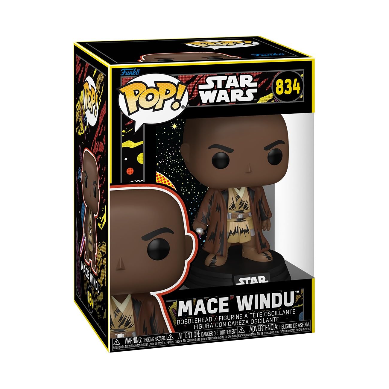 Funko Pop! Star Wars: Mace Windu - (Retro)