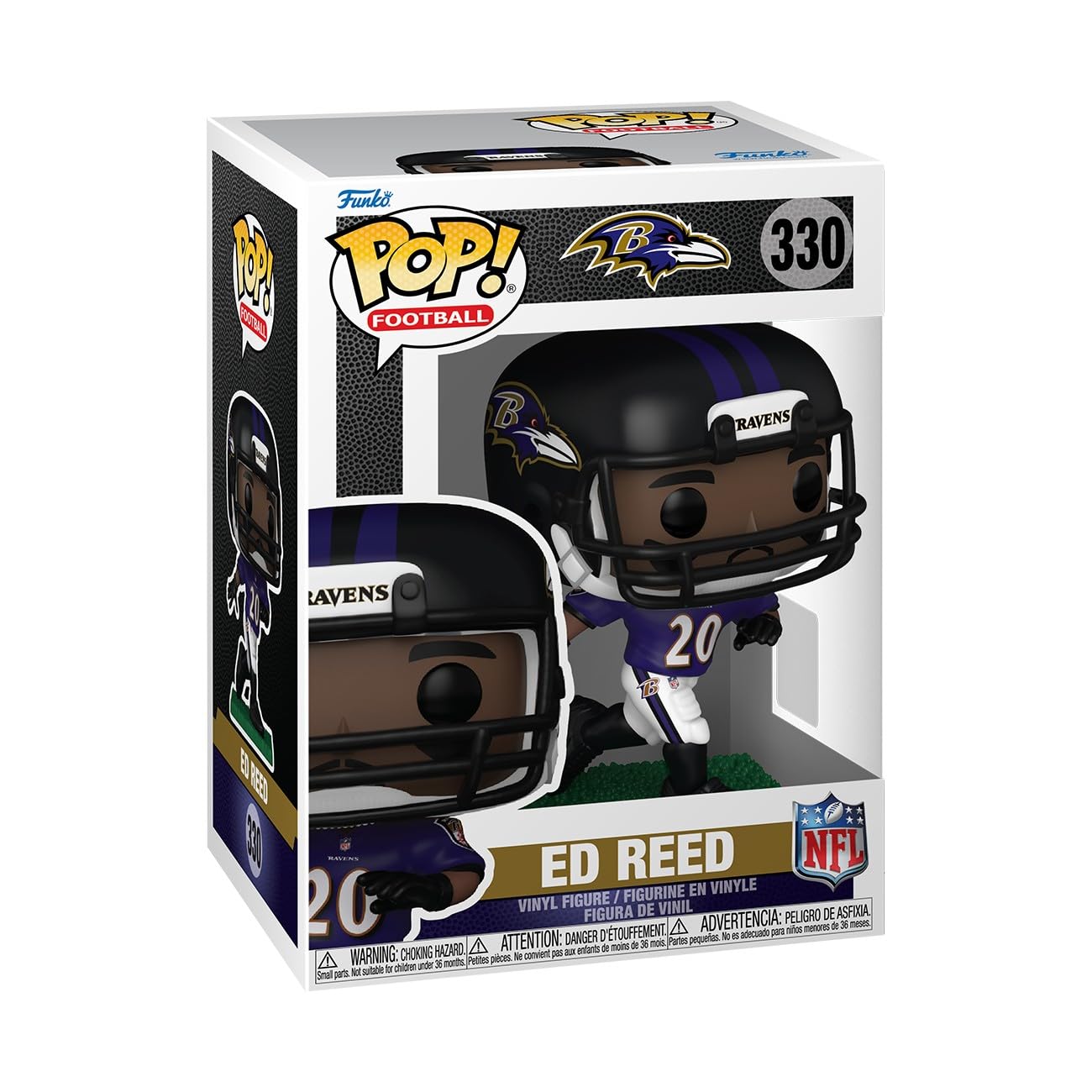 Funko Pop! NFL: Legends - Ed Reed - Ravens