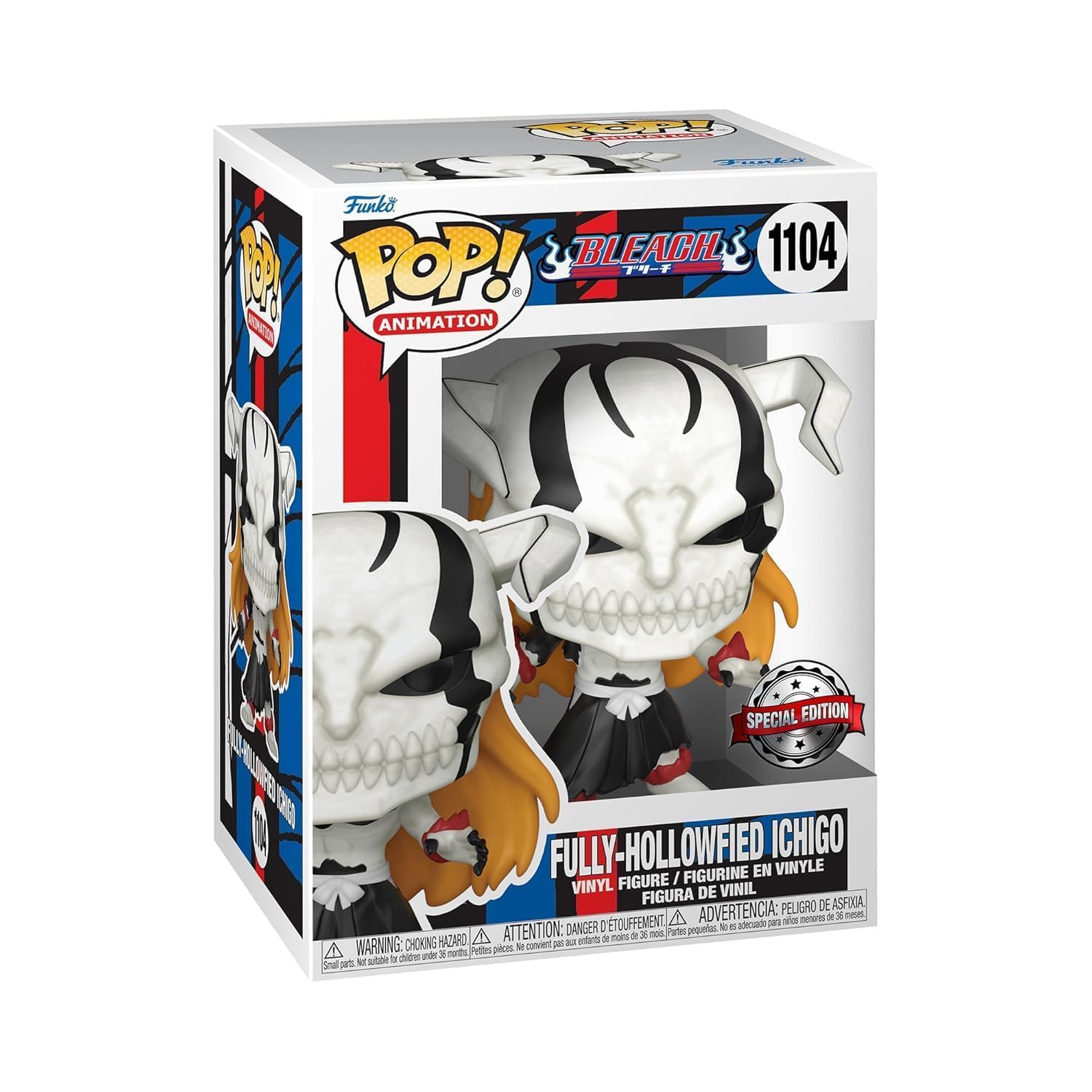 Funko Pop! Animación - Bleach - Fully Hollowfied Ichigo (Vasto Lorde) Figura (Entertainment Earth Exclusivo)