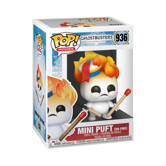 Funko POP Movies: Ghostbusters Afterlife - Mini Puft on Fire,48492