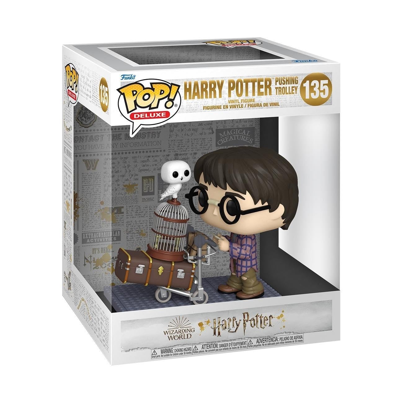 Funko Pop! Deluxe: Harry Potter Anniversary - Harry Potter Pushing Trolley