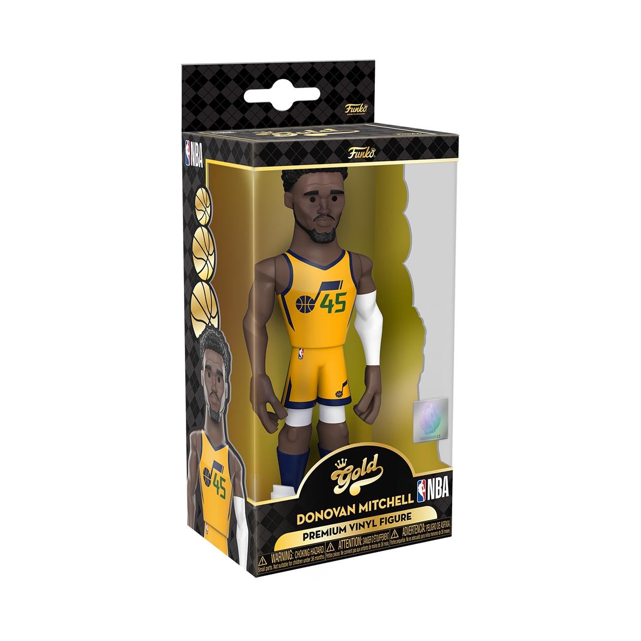 Funko Pop! Dorado NBA:Jazz - Donovan Mitchell 5" with Chase