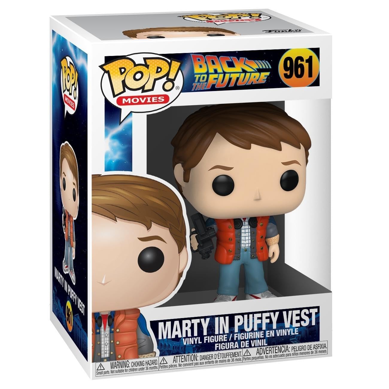 Funko Pop! Películas: Back to The Future - Marty in Puffy Vest
