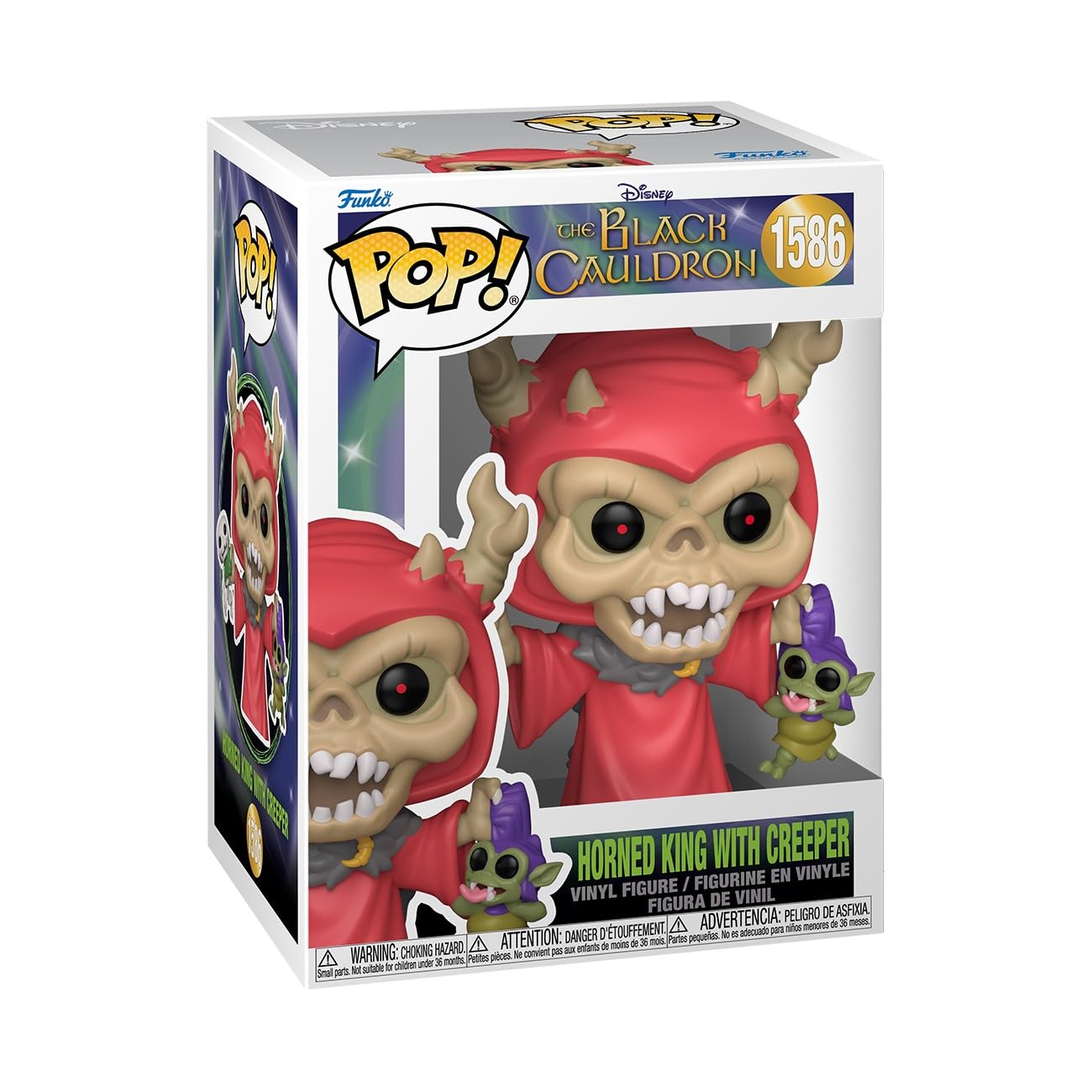Funko Pop! Disney: The Black Cauldron - Horned King with Creeper