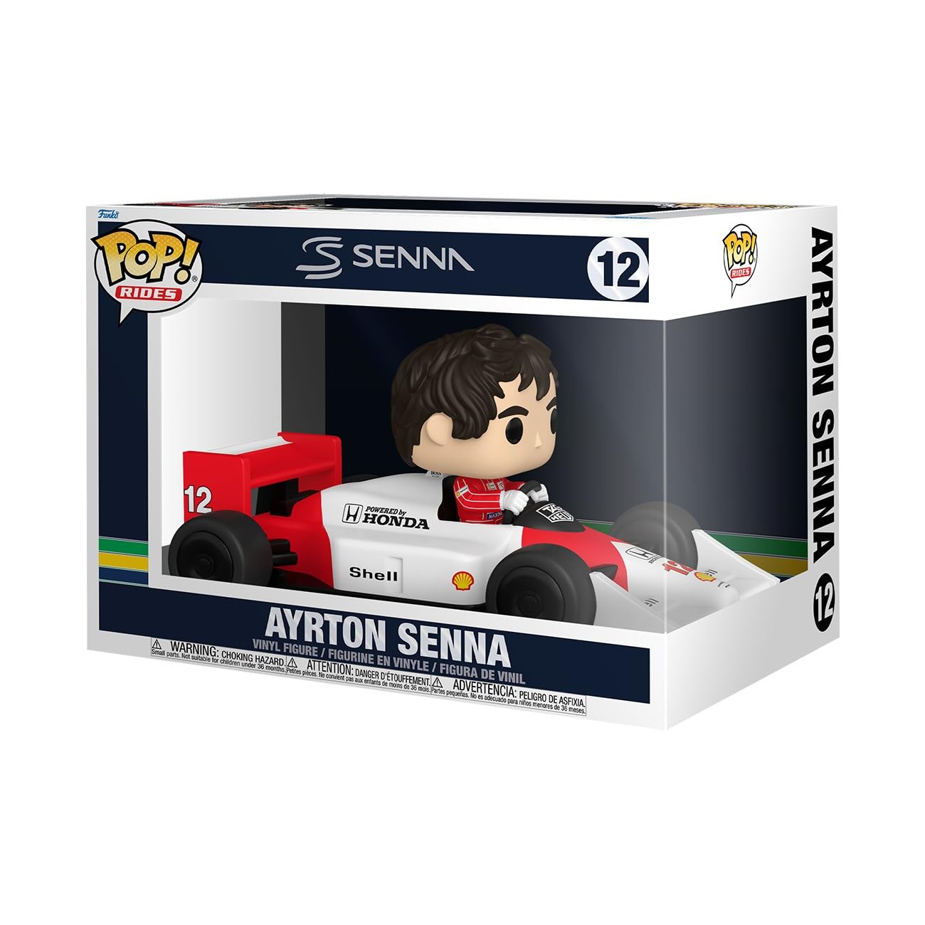 Funko Pop! Vehículos Super Deluxe: McLaren - Ayrton Senna