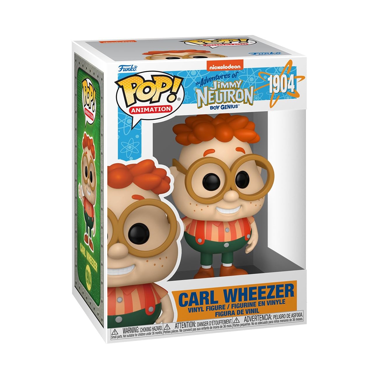 Funko Pop! Animación: Jimmy Neutron - Carl Wheezer