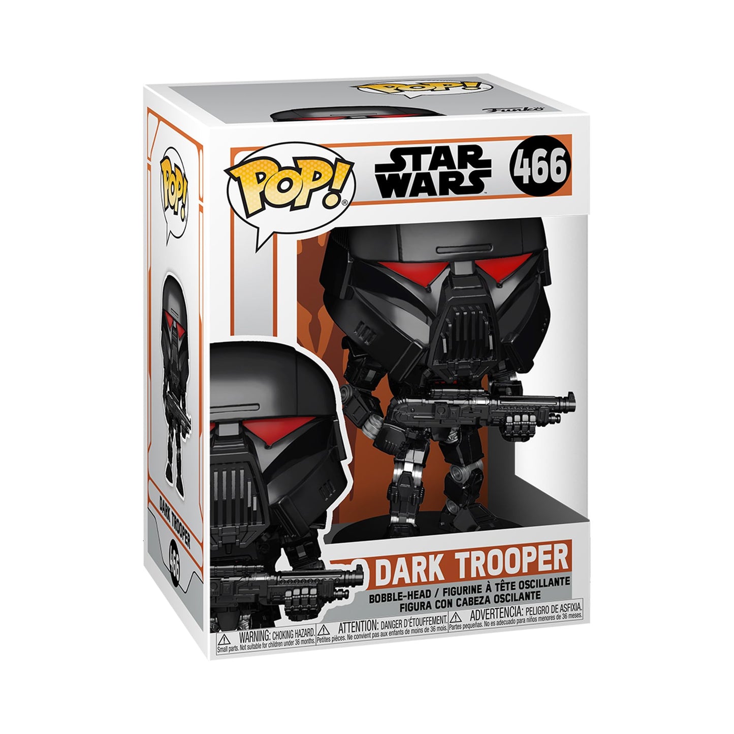 Funko Pop! Star Wars: El Mandaloriano - Dark Trooper (Battle)