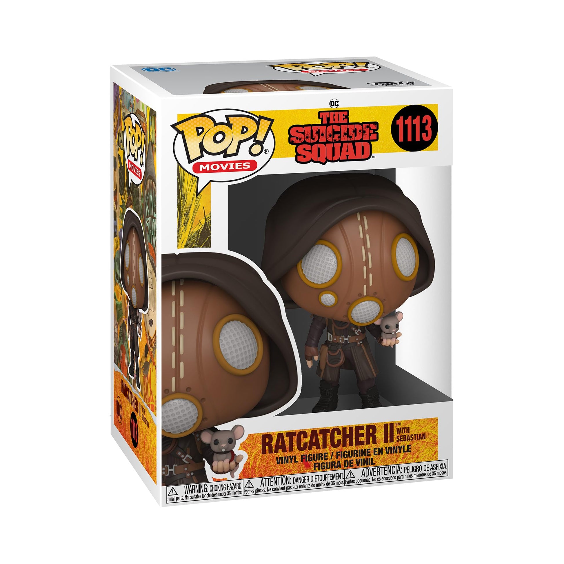 Funko Pop! Películas: The Suicide Squad - Ratcatcher II w/Sebastian