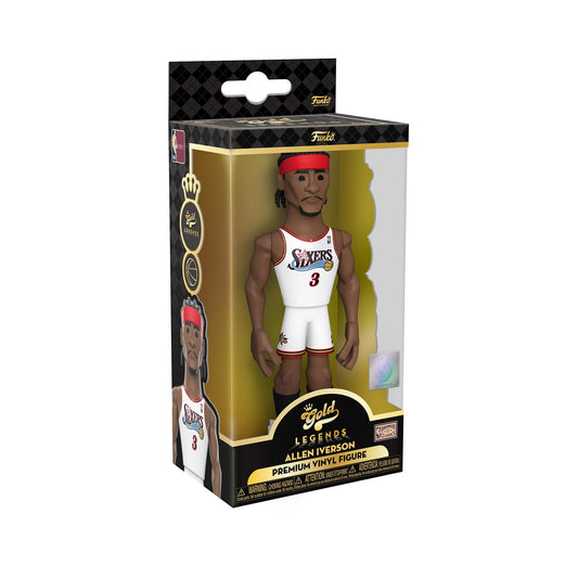 Funko Dorado 5" NBA Legends: 76ers - Allen Iverson (Styles May Vary)
