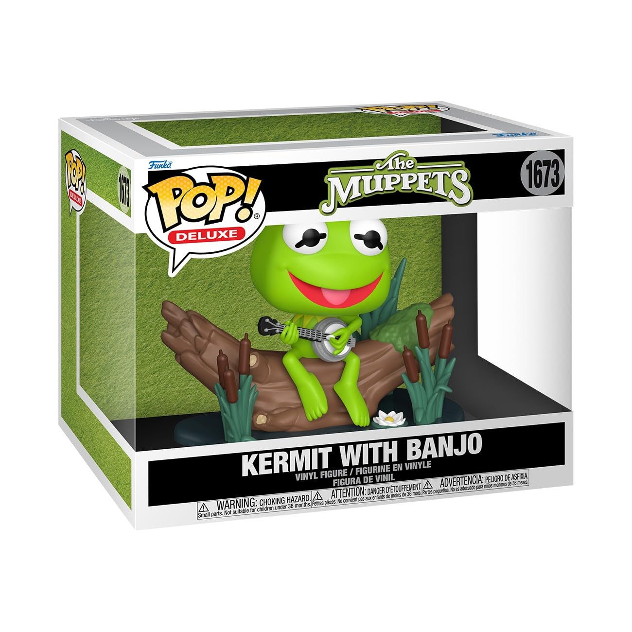 Funko Pop! Deluxe: The Muppets - Kermit the Frog with Banjo