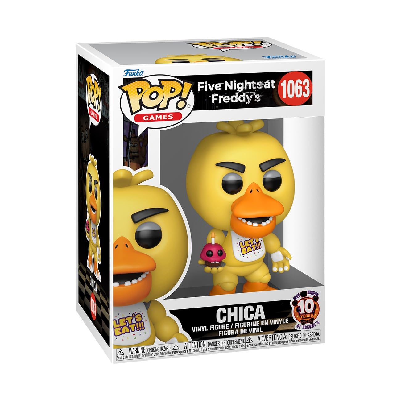 Funko Pop! Videojuegos: Five Nights at Freddy's (FNAF) - Chica