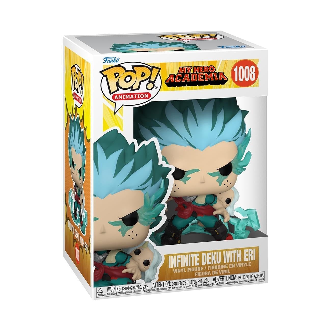 Funko Pop! Animación: Mi Academia de Héroes (MHA) - Infinite Deku with Eri