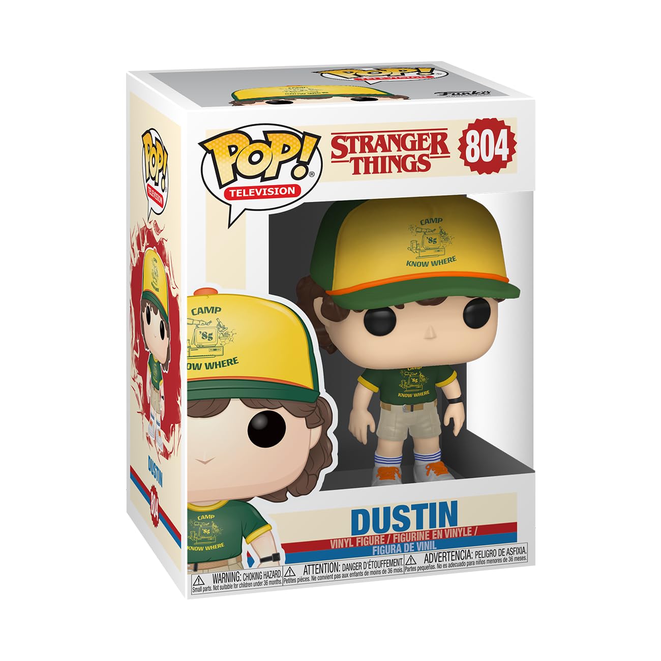 Funko Pop! TV: Netflix Stranger Things - Dustin Henderson (At Camp)