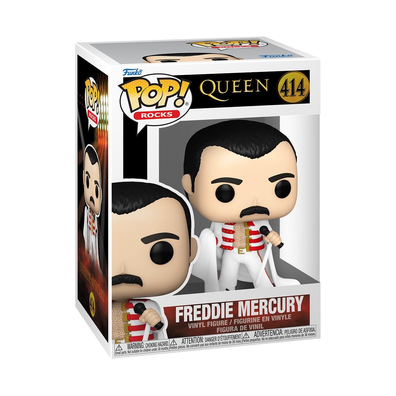 Funko Pop Rocks: Queen - Freddie Mercury - (with Cape)