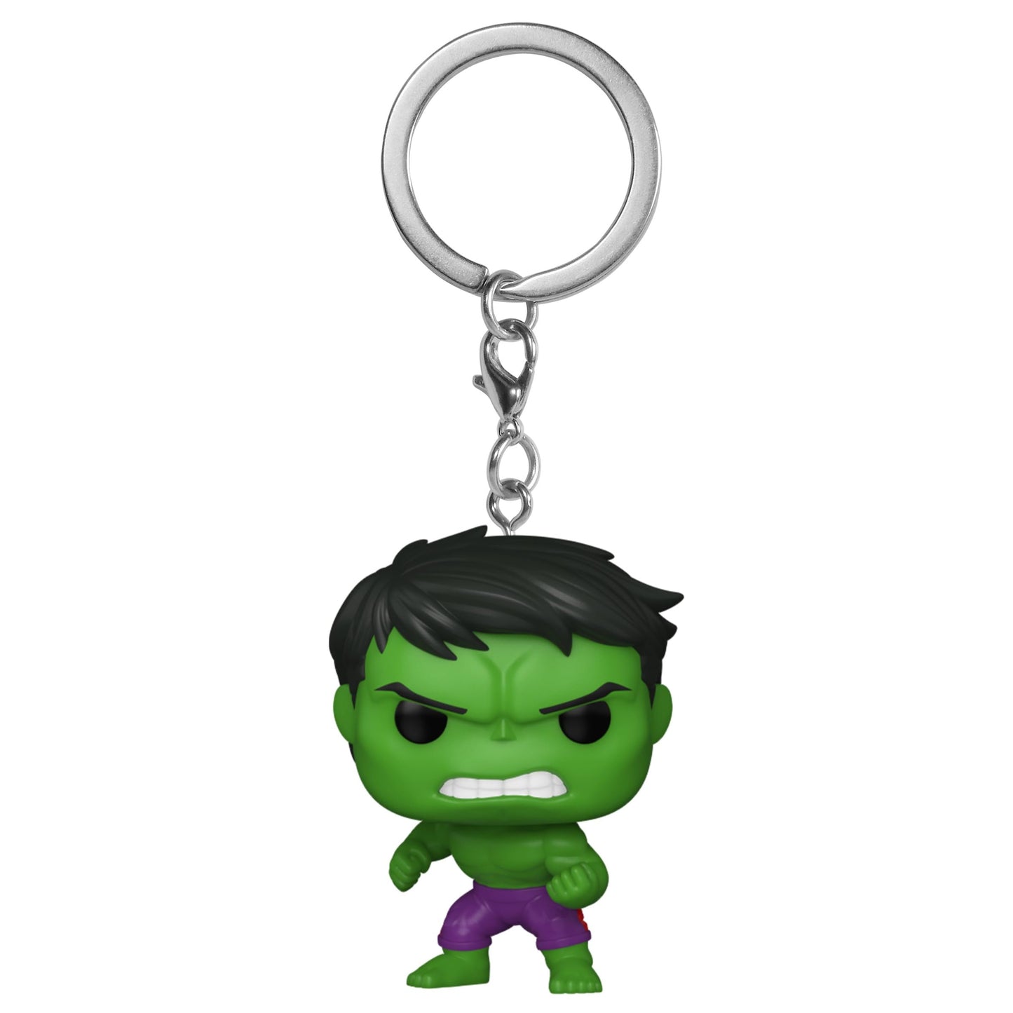 Funko Pop! Keychain: Marvel - Hulk - Marvel Comics Novelty Keyring - Coleccionable Mini Figura - Stocking Filler