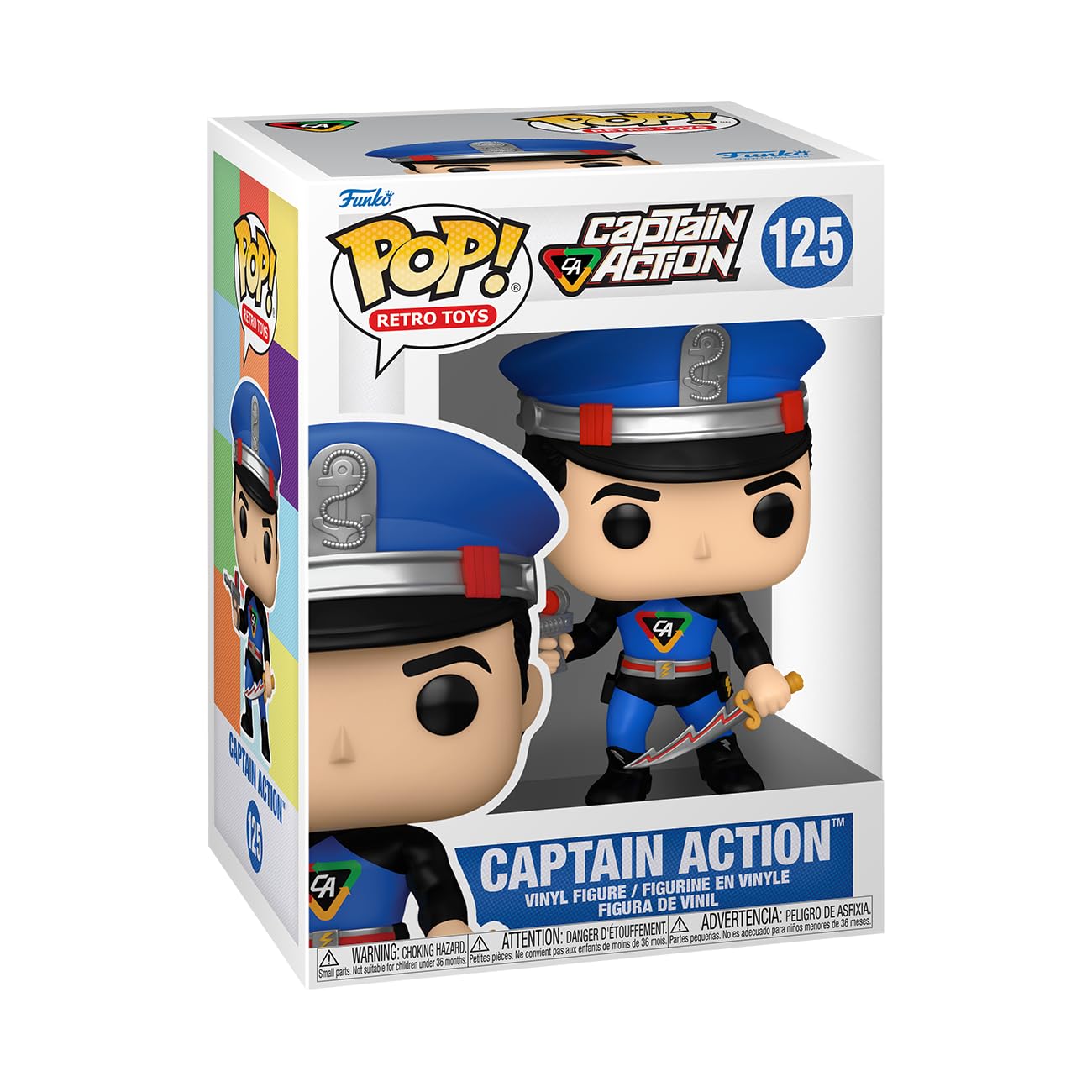 Funko Pop! Vinyl: Heroes - Captain Action - Captain America