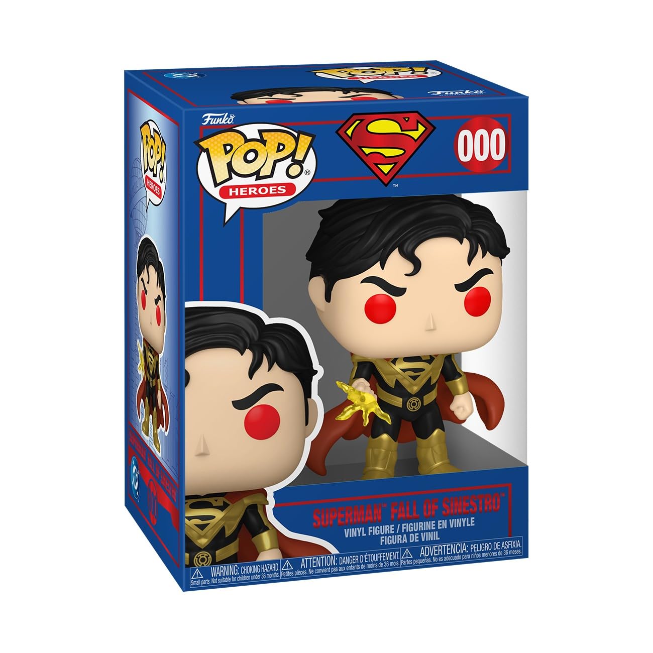 Funko Pop! Heroes: Shield Through the Ages - Superman Fall of Sinestro