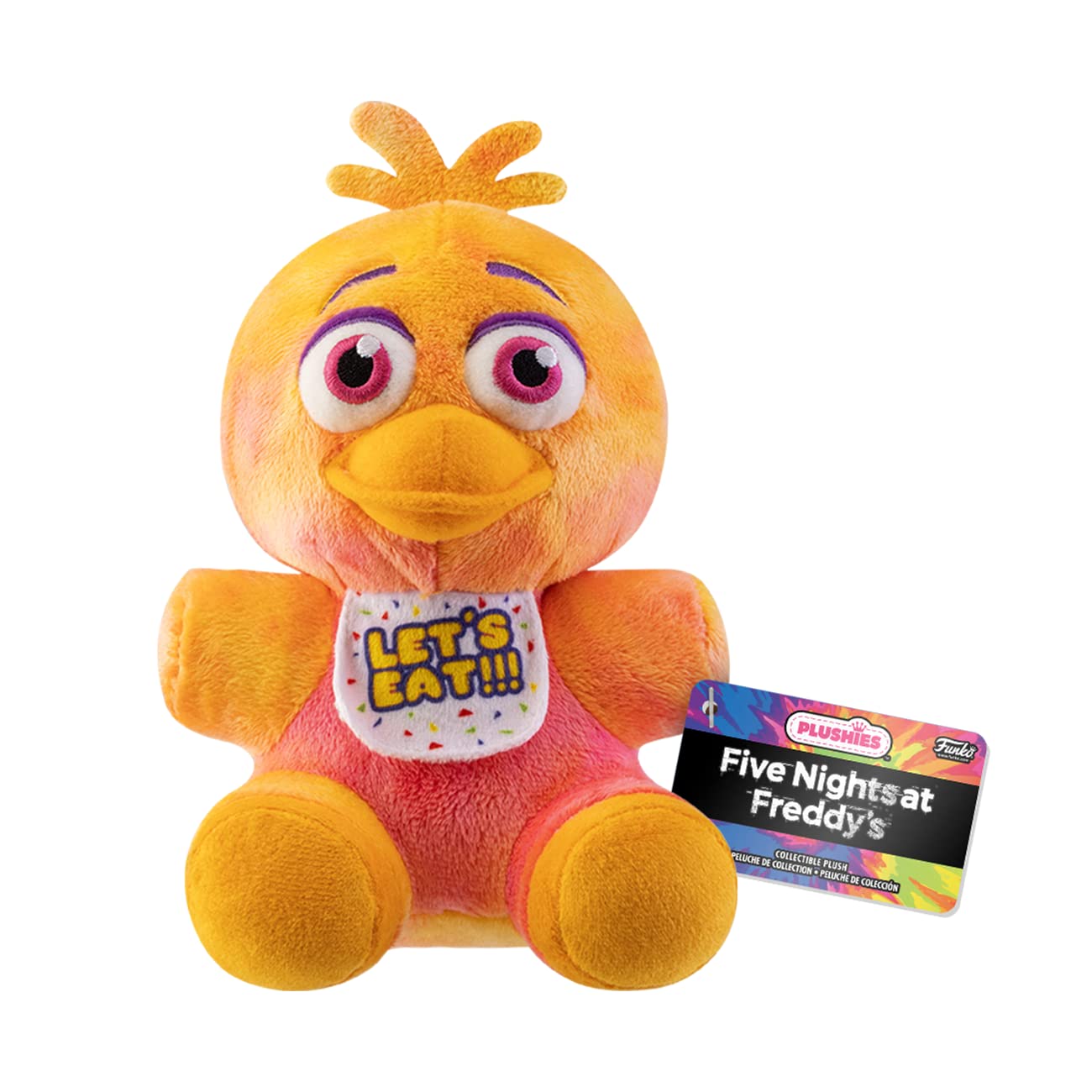 Funko Pop! Plush: Five Nights at Freddy's, Tie Dye- Chica