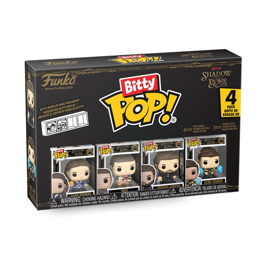 Funko Bitty Pop! Pack de 4: Netflix Shadow and Bone - Alina, Kirigan, Mal
