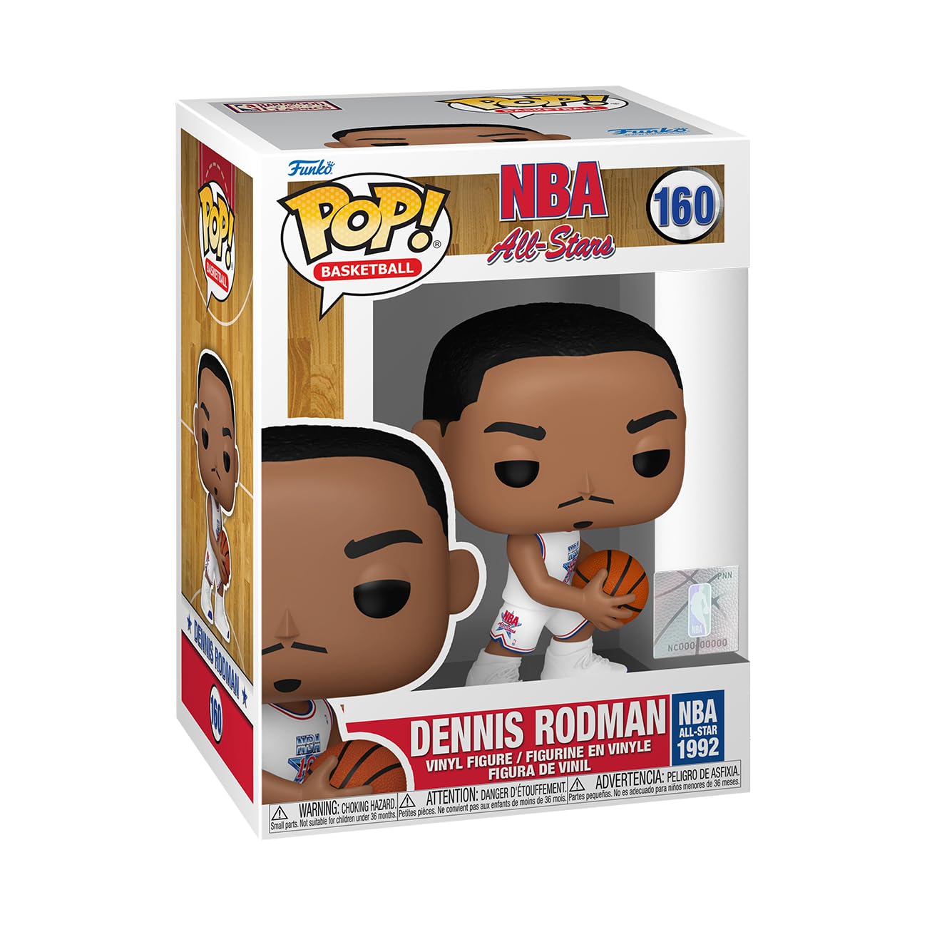 Funko Pop! NBA: Legends - Dennis Rodman​​ Rodman - (1992)