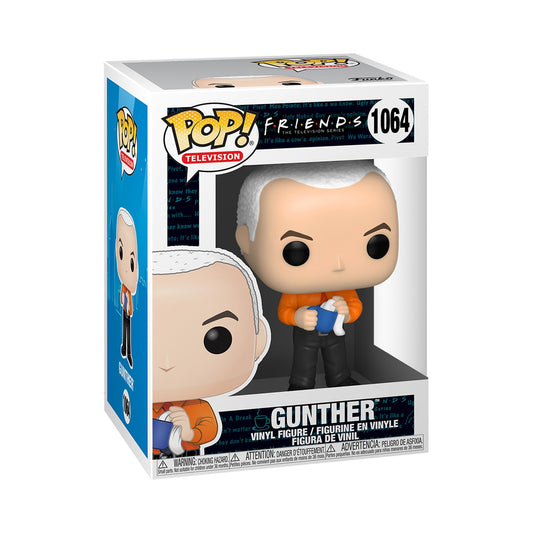 Funko POP TV: Friends- Gunther w/Chase (Style May Vary), Multicolor
