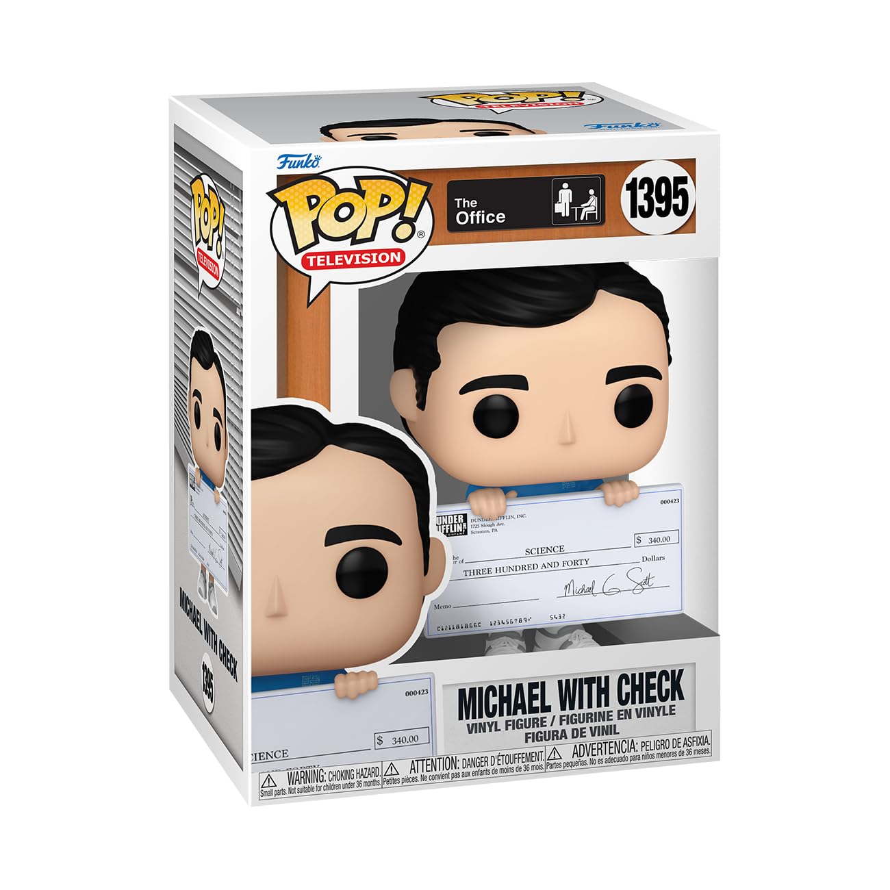 Funko Pop! TV: The Office - Michael Scott with Check