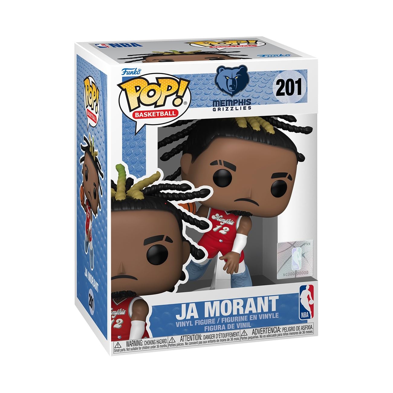 Funko Pop! NBA: Grizzlies - Ja Morant (City Edition 24)