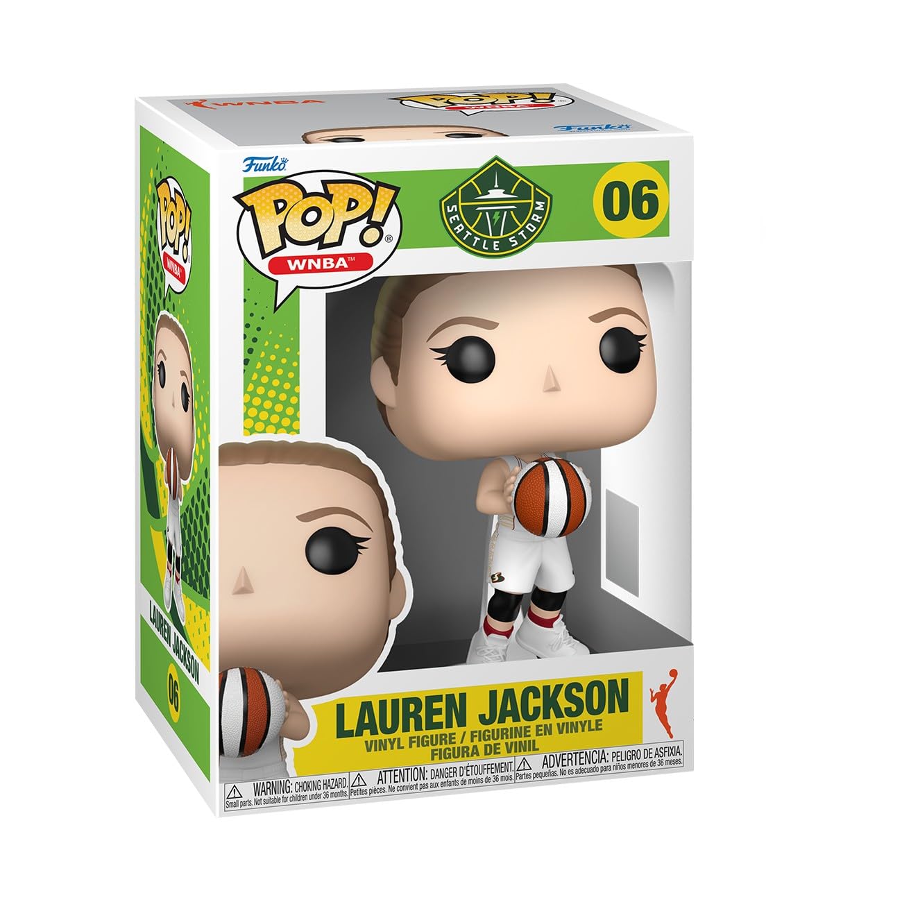 Funko Pop! WNBA: Seattle Storm - Lauren Jackson - WNBA Players