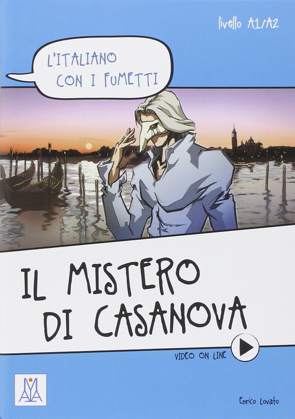 Libro: L'italiano con i fumetti: Il mistero di Casanova
