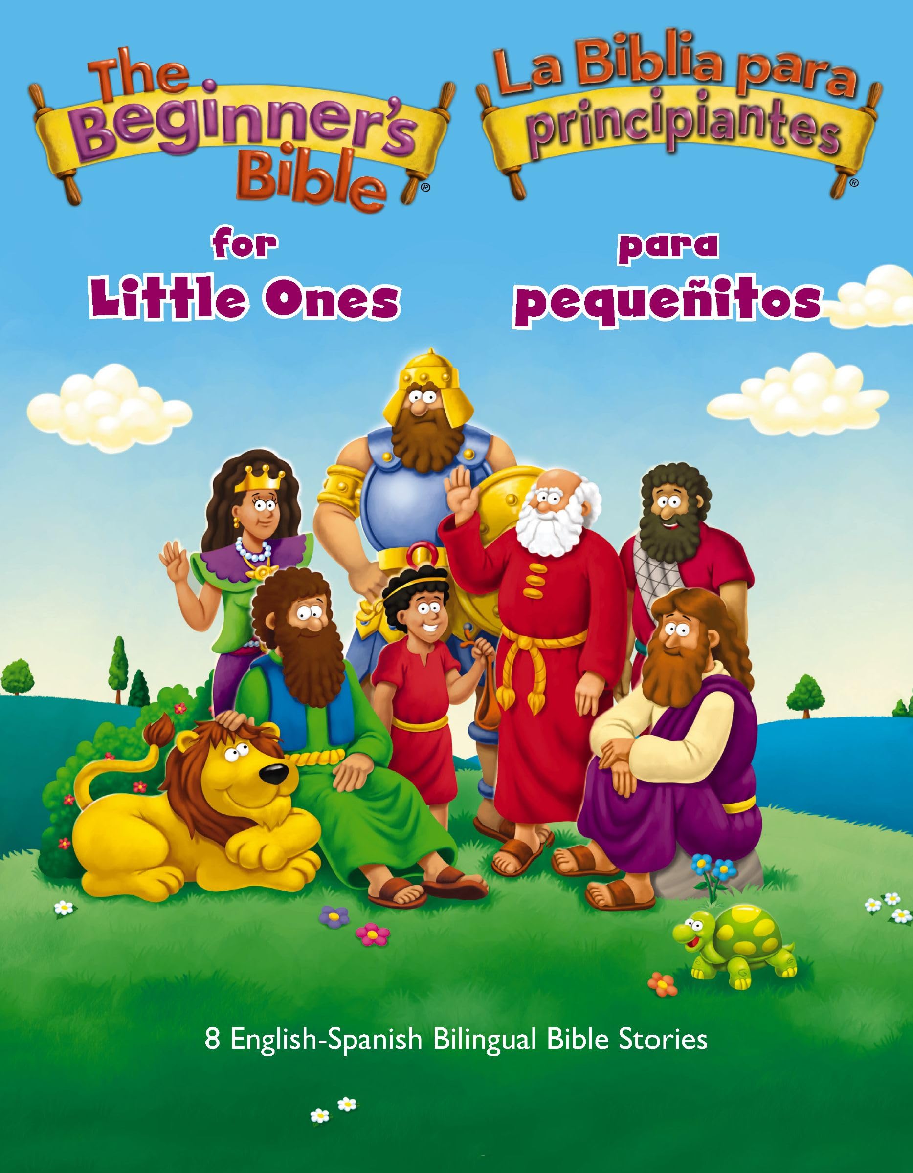 Libro: The Beginner’s Bible for Little Ones (Bilingual) / La Biblia para principiantes para pequeñitos (Bilingüe): 8 English-Spanish Bilingual Bible Stories